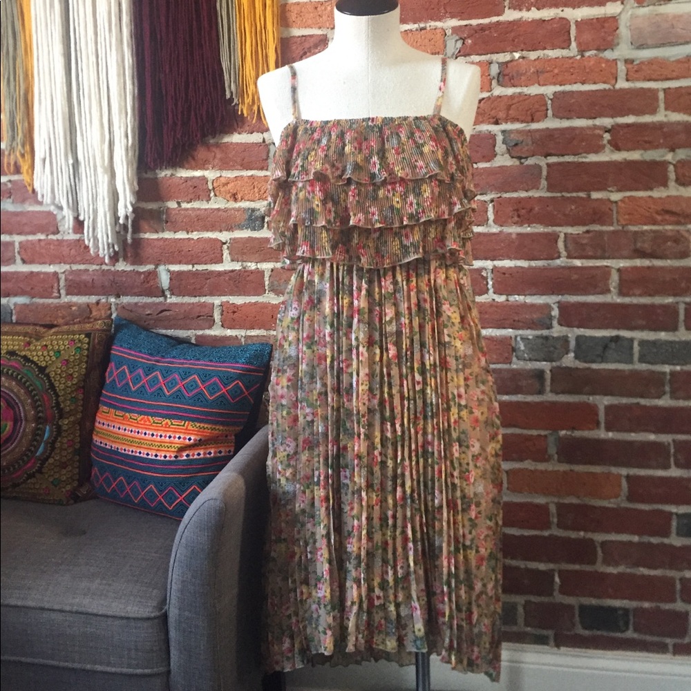 Blu Pepper Cha-Cha floral dress